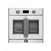 Forno Gallico 30 in. French Door Electric Wall Oven Stainless Steel, 3.68 cu.ft. - FBOEL1371-30