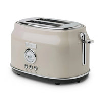 Haden Dorset 2-Slice Wide Slot Toaster - Putty Beige 