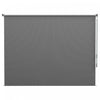 Outsunny Outdoor Roller Shade, 8' X 6' Patio Door Blinds, Light Grey