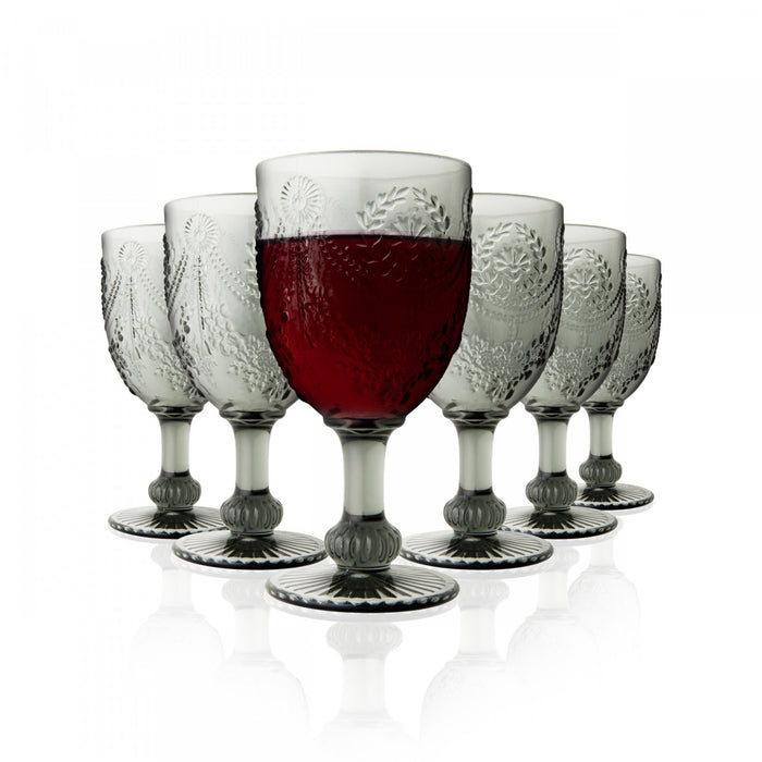 Arimi Savoia Goblet Set 6-piece Grey