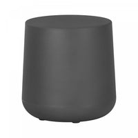 Dalya Round Outdoor Side Table Dark Gray - South Shore Coffee Table