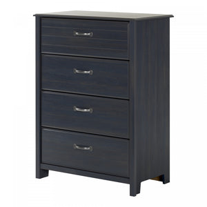 Ulysses 4-drawer Chest Dresser - Blueberry