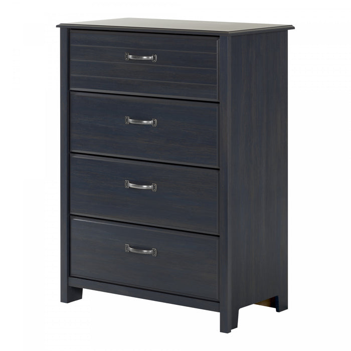 Ulysses 4-drawer Chest Dresser - Blueberry