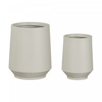Dalya 2-Piece Planter - Greige