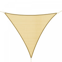 Outsunny Triangle 18’ Canopy Sun Sail Shade Garden Cover Uv Protector Outdoor Patio Lawn Shelter Wit