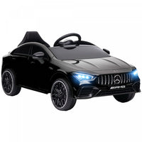 Qaba Mercedes-amg Cla 45 Licensed 12v Powered Ride-On Car, Battery Powered Kids Electric Car With Re