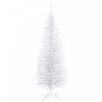 Homcom Pencil Christmas Tree, Slim Xmas Tree With Realistic Branches
