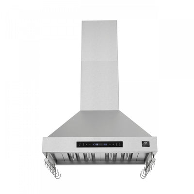 Forno Venezia 30 Inch Wall-Mounted Range Hood, Stainless steel-FRHWM5503-30 | Hotte de cuisiniere murale Venezia de 30 po en acier inoxydable-FRHWM5503-30