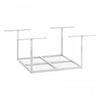 Gladiator Overhead Gearloft™ Hammered White Storage Rack - 4' x 4'