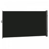Outsunny 118\" X 79\" Retractable Side Awning Patio Outdoor Folding Privacy Screen With Resistance To Uv Rays & Wind, Black