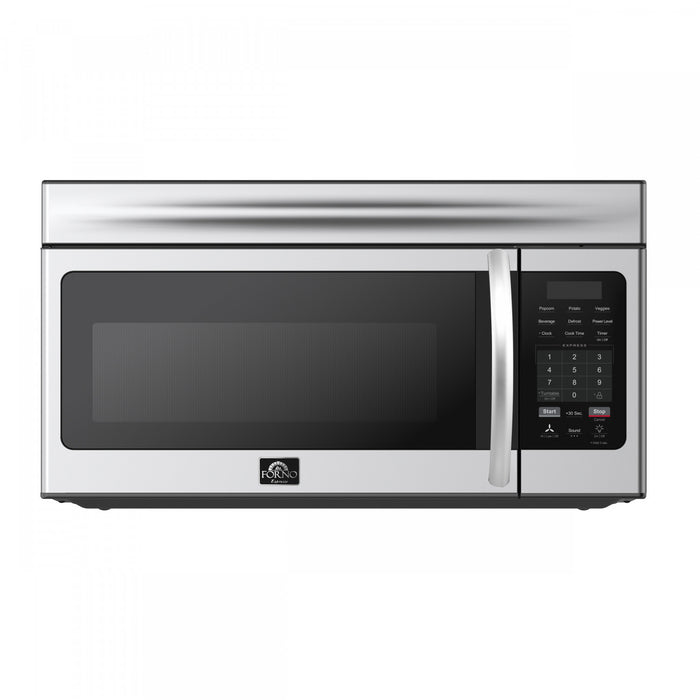 Forno Scalo 30-Inch Over the Range Microwave, Stainless Steel, 1.6 cu.ft - FOTR3007-30