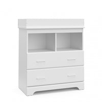 Storkcraft Brookside 2 Drawer Changing Chest - White Dresser