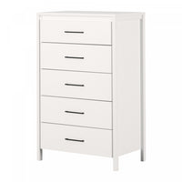 Gravity 5-drawer Chest - Pure White 