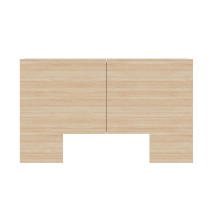 Nordika Marconi Queen Headboard - Natural Blonde Oak