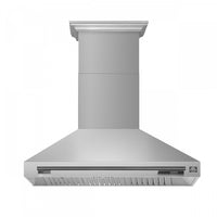 Forno Aria 48 Inch Wall-Mounted Stainless steel Range Hood-FRHWM5095-48 