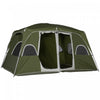 Outsunny Camping Tent Family Tent 4-8 Person With 2 Room And Mesh Windows