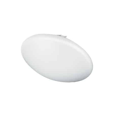 Dainolite Cfled Ceiling Flush Mount 11\" Dia White Shade Lamp