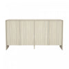 Novara Contemporary 60" Sideboard in Whitewashed Oak (4-Door) | Buffet contemporain Novara 60" en chene blanchi (4 portes)