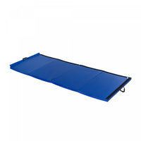 Soozier 4'x10'x2'' Folding Gymnastics Tumbling Mat, Exercise Mat With Carrying Handles For Yoga, Mma