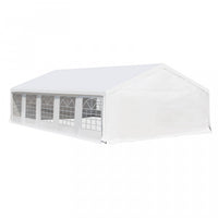 Outsunny 20'x33' Large Party Tent & Carport With Removable Sidewalls And Windows, Portable Garage Ca