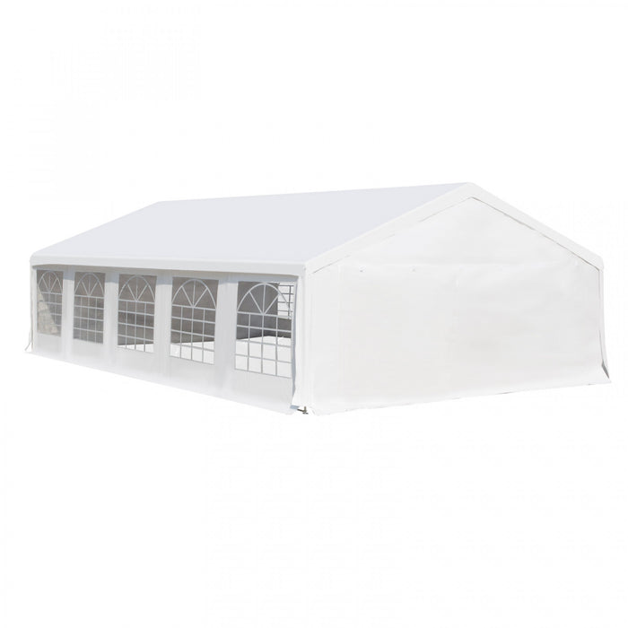 Outsunny 20'x33' Large Party Tent & Carport With Removable Sidewalls And Windows, Portable Garage Canopy Tent, Sun Shade Shelter, For Parties, Wedding, Outdoor Events