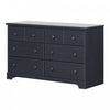 Summer Breeze 6-drawer Dresser - Blueberry 