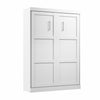 Bestar Pur Full Murphy 59-Inch Wall Bed - White