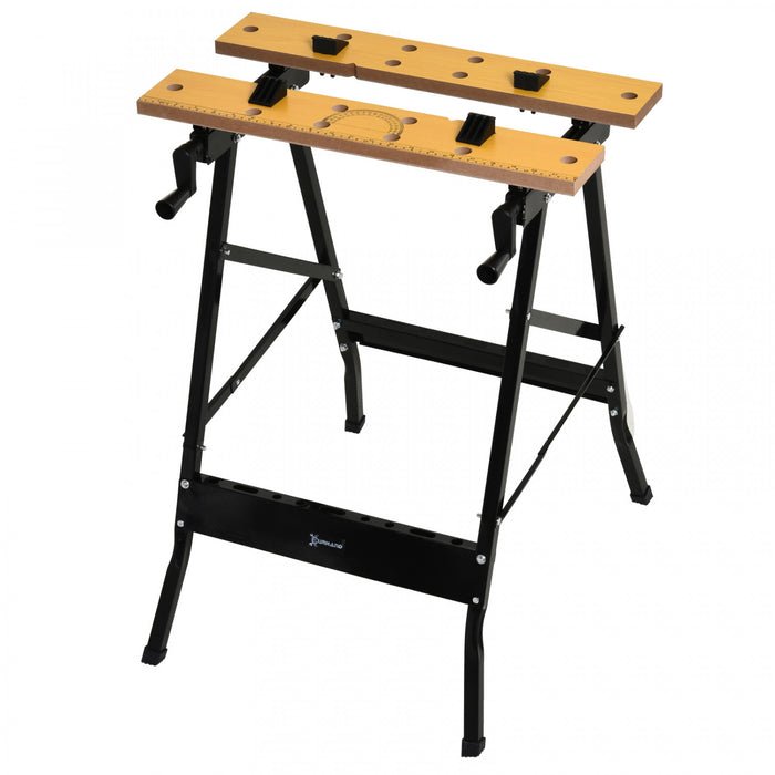 Durhand 220 Lbs Capacity Foldable Work Bench Sawhorse