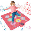 Costway Kids Dance Mat Electronic Dancing Pad with 3 Game Modes Music Dance Step Play Toy