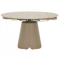 Solene 32-52 in. Round Extendable Dining Table (Seats 4) 