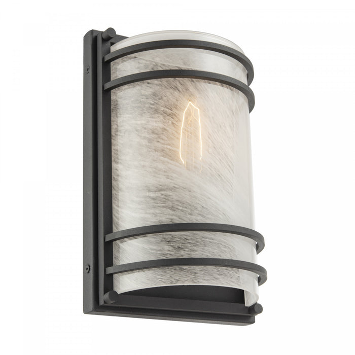 Keswick 1 Light Outdoor Wall Sconce 11\", Black
