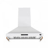 Forno Venezia 48 Inch Wall-Mounted Range Hood, White-FRHWM5503-48WHT
