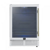 Forno Frescolino 24\" Beverage Cooler,White, 188 Can Capacity, -FWCDR6665-24WHT