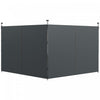 Outsunny 10'x20' Or 10'x10' Pop Up Canopy Side Panels Replacement, Grey