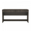 Novara Contemporary 60\" Writing Desk in Jacobean Walnut (2-Drawer)