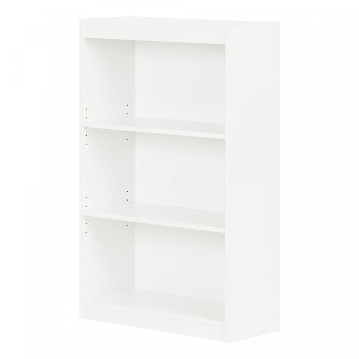 Axess 3-shelf Bookcase - Pure White 