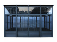 Narvik Solarium Metal Roof 12x15