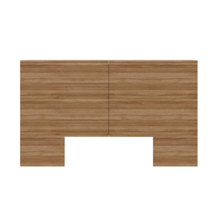 Nordika Marconi Queen Headboard - Brown Oak