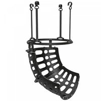 Soozier Basketball Rebounder With 360° Rotatable Return Chute, Black