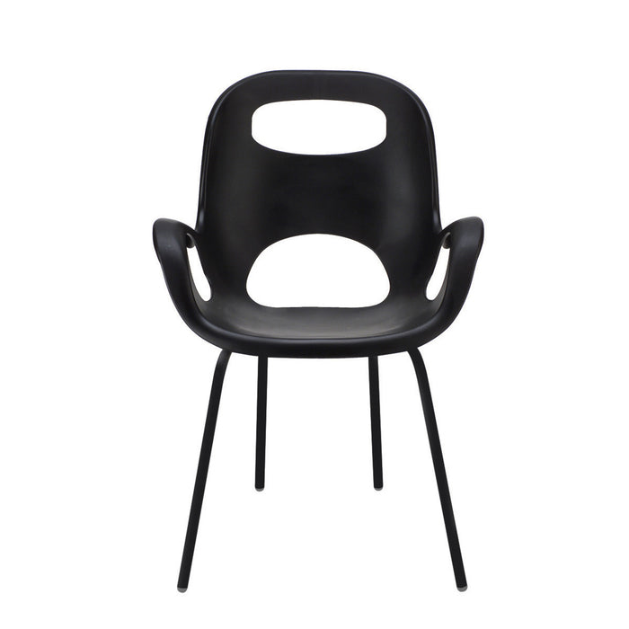 Umbra Modern Oh Accent Chair - Matte Black