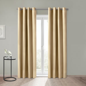 Thermaplus Alpine Taupe Blackout Grommet Curtain Panel - 52 x 108