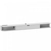 HOMCOM 71" Floating TV Stand, Wall Mounted Media Console, White
