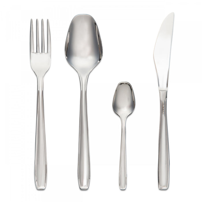 Arimi Sofia Italian Stainless Steel 24 Piece Flatware Set - Service For 6