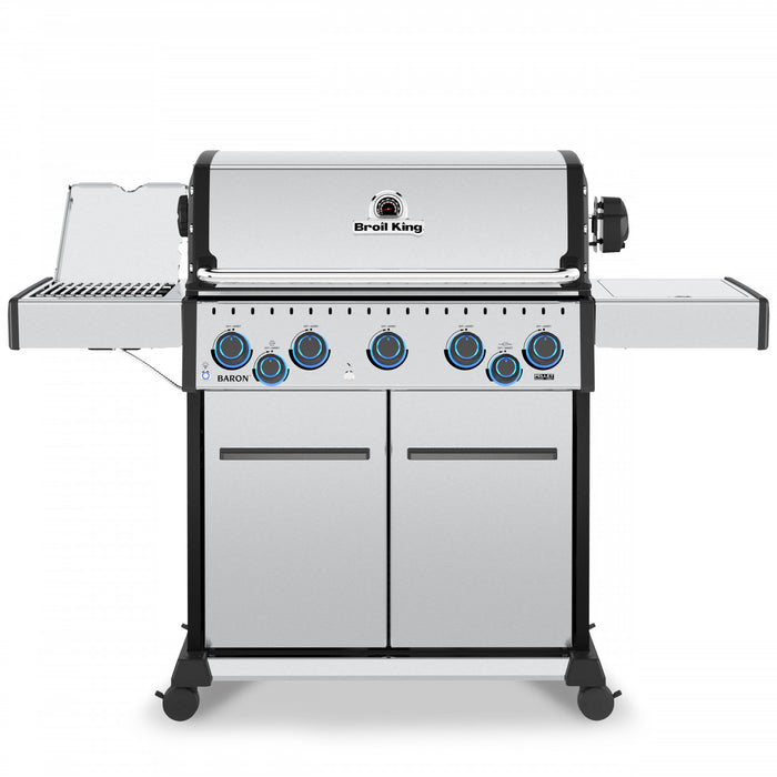 Broil King Baron S 590 Pro IR 5-Burner 45,000-BTU Propane Gas BBQ - 678344 Grill