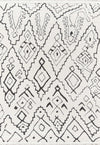 Aurelia Contemporary 5'3\" x 7'2\" Area Rug in Ivory Indoor Area Rug