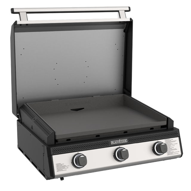 Blackstone 28\" 3-Burner Drop-In Griddle With Hood - 6128