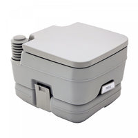 Outsunny Outdoor Portable Travel Toilet Flushable Tank for Camping Boating Roadtripping 2.6 Gallon (10L)