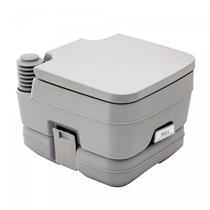 Outsunny Outdoor Portable Travel Toilet Flushable Tank for Camping Boating Roadtripping 2.6 Gallon (10L)