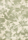 Ellis Floral Green Cream Area Rug - 7'10\" x 10'6\"