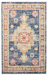 Lotus Navy Rug 5'0\" x 8'0\"